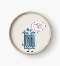 Rubbish Clock
