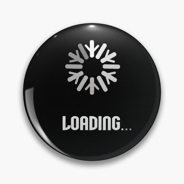 Item preview, snow loading snowflake icon loading winter designed and sold by PicturePatty.