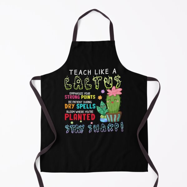 Item preview, Teach Like A Cactus Stay Sharp Teacher Cute Catus Teacher Lovers designed and sold by vadenhannige46.