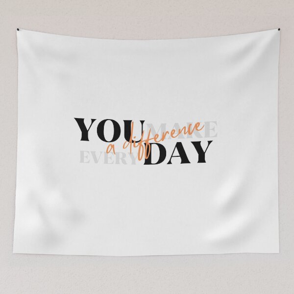 Item preview, you make a difference everyday designed and sold by DoraHappy.