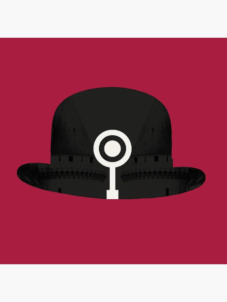 Bowler Hat 6 Art Print For Sale By CuriousMC Redbubble   Flat,750x,075,f Pad,750x1000,f8f8f8 