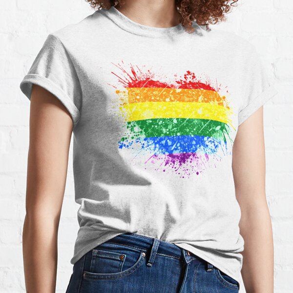 Rainbow Printed T-Shirt - Ready to Wear