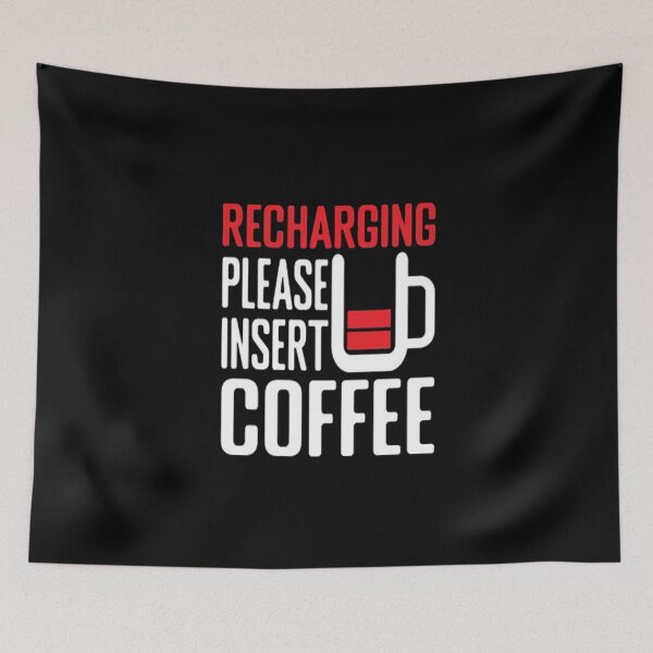 Item preview, Recharging Please Inster Coffee designed and sold by VitezCrni.