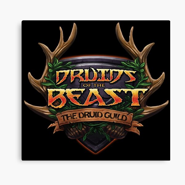 Druids of the Beast Crest Canvas Print