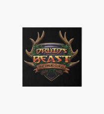 Druids of the Beast Crest Art Board