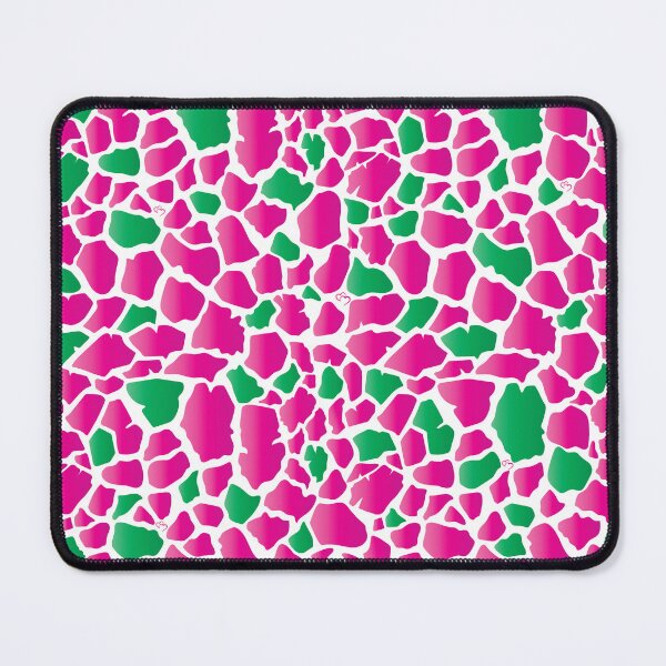 Item preview, Giraffe Print - Green and Pink designed and sold by TwinPowerTammy.