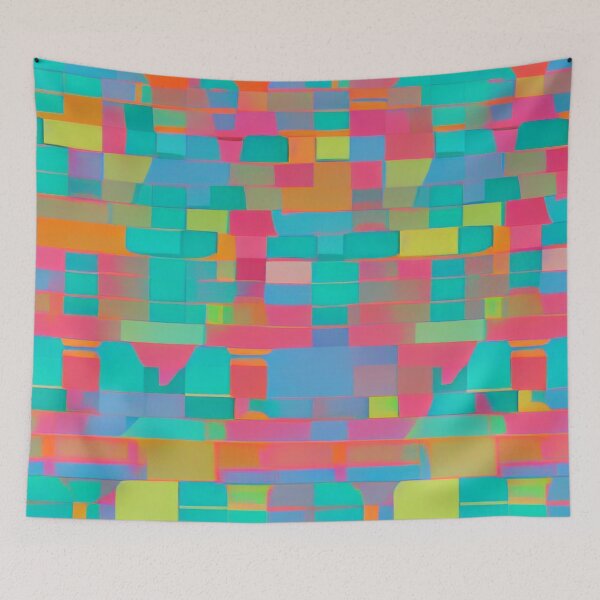 Item preview, Vibrant Abstract Multicolor Pattern designed and sold by Evolvity.
