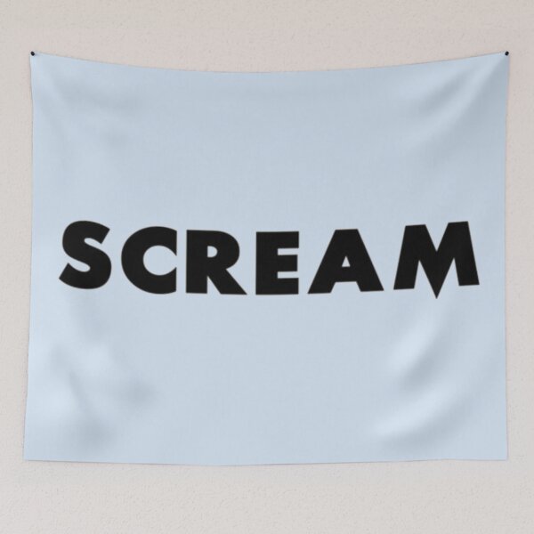 Item preview, Scream Logo designed and sold by Raina Aubertin.