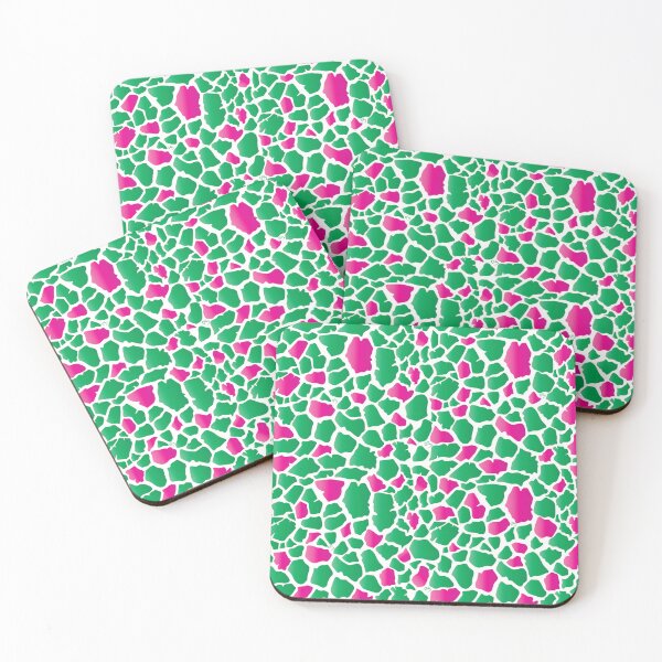 Item preview, Giraffe Print - Green and Pink designed and sold by TwinPowerTammy.