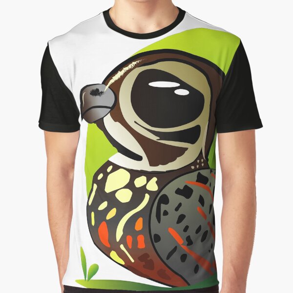 Painted quail Graphic T-Shirt