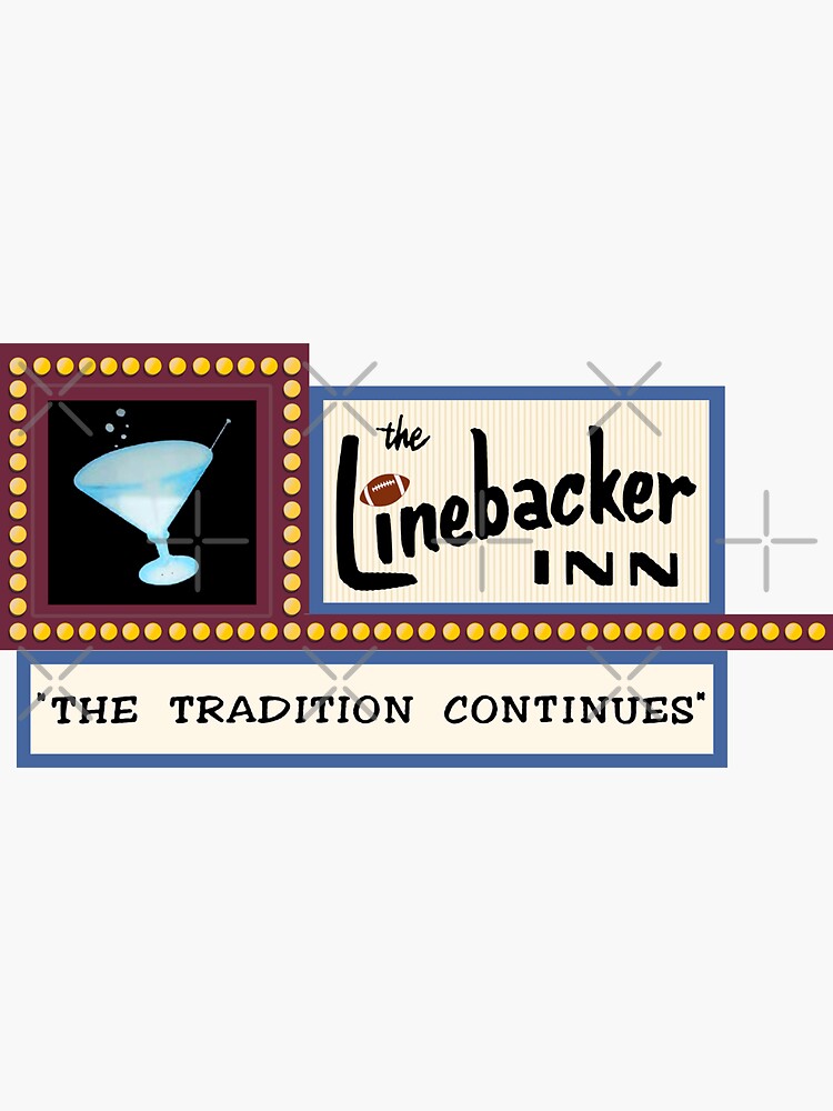 Notre Dame Linebacker Inn Sticker