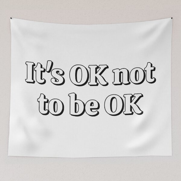 Item preview, It's OK not to be OK designed and sold by Inspirationmotivation.