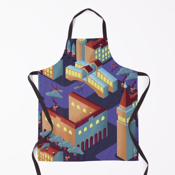 Item preview, Isometric Future Venice designed and sold by BeccaDoodles.