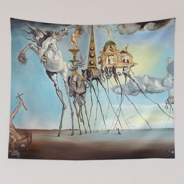 Item preview, The Temptation of Saint Anthony by Salvador Dali designed and sold by beoverpowered.