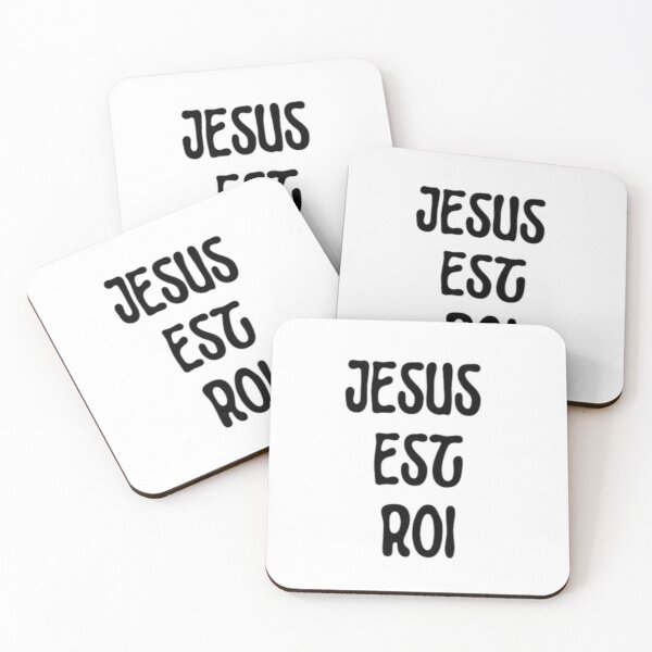 Item preview, Jesus est roi designed and sold by CherishedCloset.
