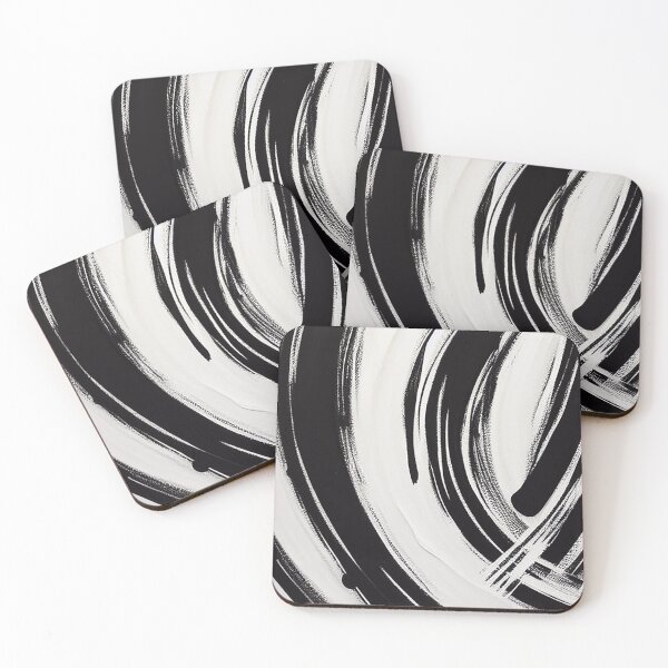 Item preview, Black and White Brush Strokes designed and sold by DeepSymbolism.