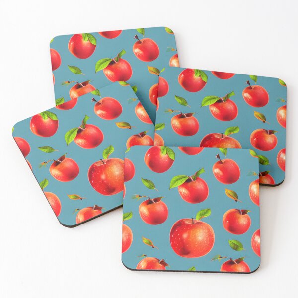 Item preview, Crisp Red Apples Pattern designed and sold by Queen1120.