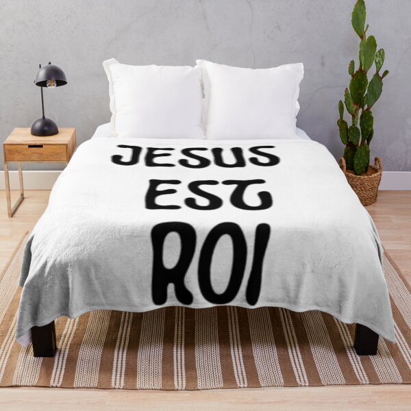 Item preview, Jesus est roi designed and sold by CherishedCloset.