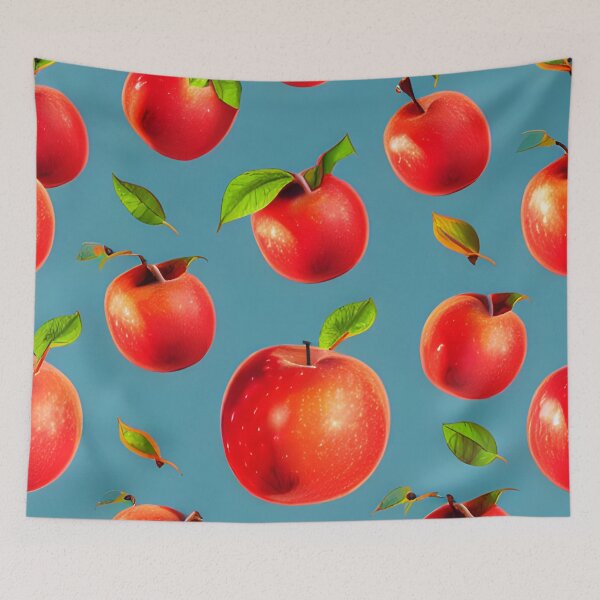 Item preview, Crisp Red Apples Pattern designed and sold by Queen1120.