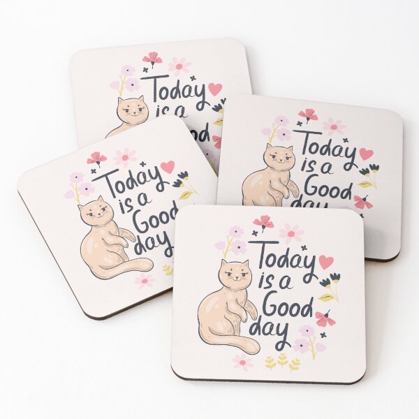 Item preview, Cute Cat Today is a Good Day designed and sold by bolimj.