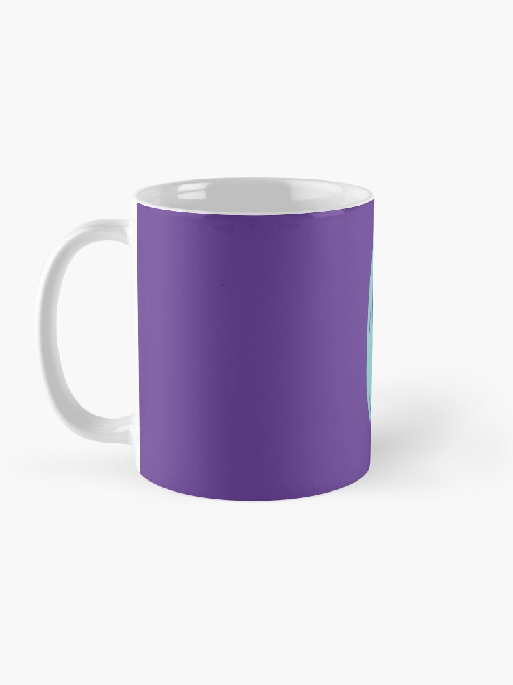 Alternate view of Good Vibes - Turquoise and purple Mug