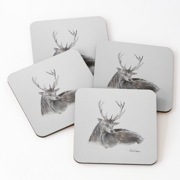 A Resident of Bradgate Coasters (Set of 4)