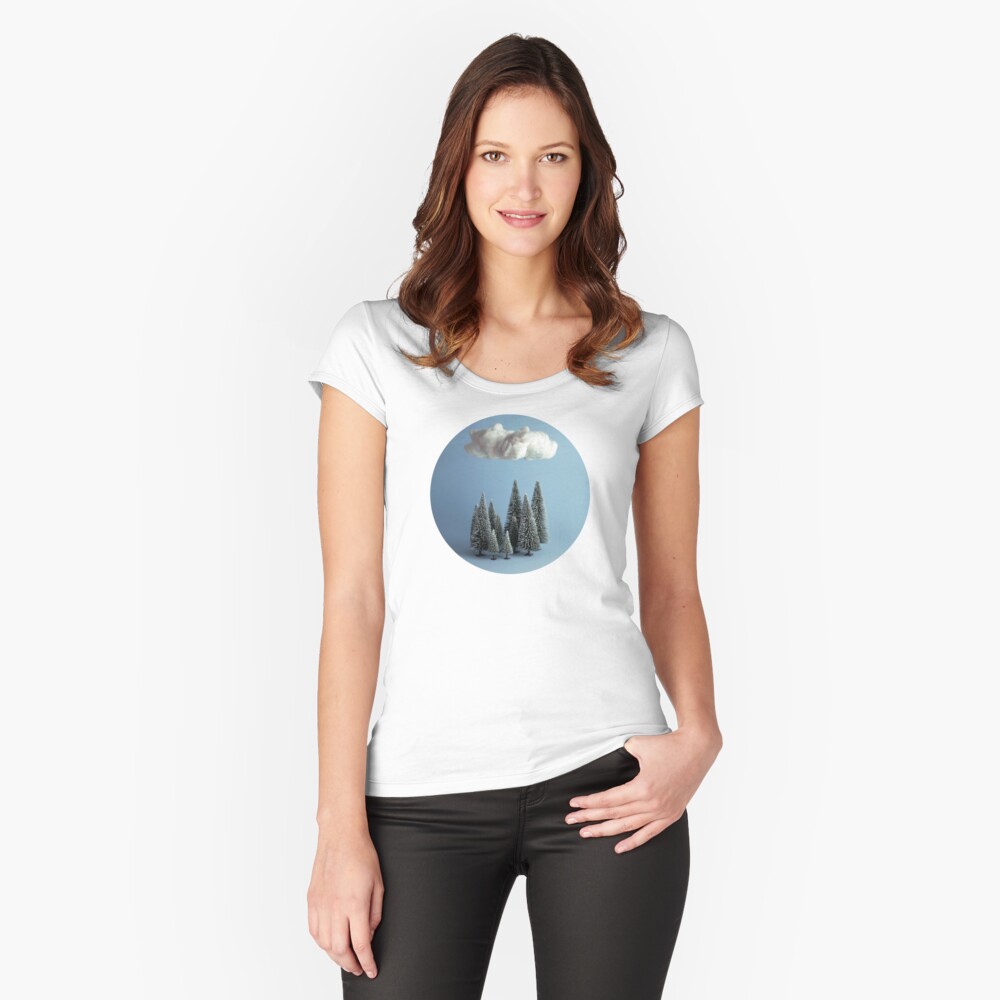 Item preview, Fitted Scoop T-Shirt designed and sold by josemanuelerre.