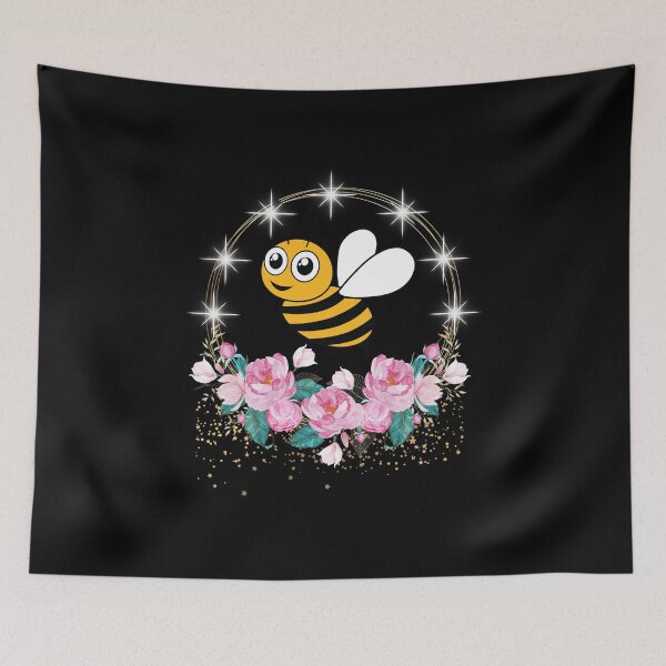 Item preview, Cute bee drawing designed and sold by The Love Quill.
