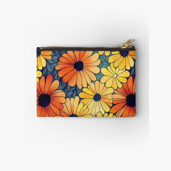 Item preview, Marigold Flowers Pattern Print designed and sold by ThePurpleMelon.