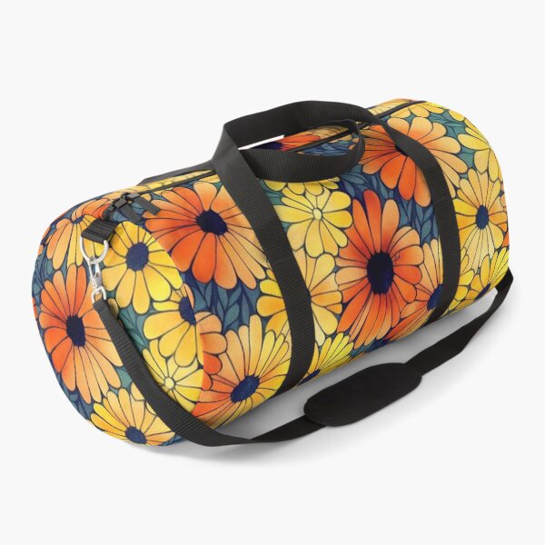 Item preview, Marigold Flowers Pattern Print designed and sold by ThePurpleMelon.