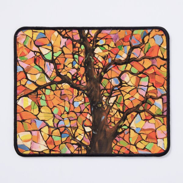 Item preview, Autumn Forest Stained Glass designed and sold by DeusExMachina1.