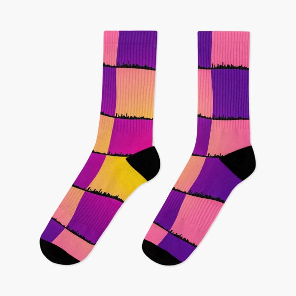 Item preview, Liverpool cityscape sunset pattern designed and sold by Paul Madden.