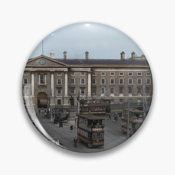 Item preview, College Green Dublin in 1927 designed and sold by Marc Redmond.
