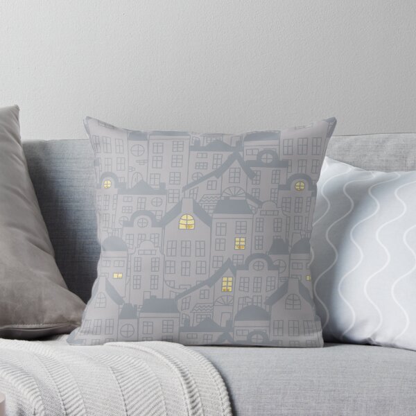 Item preview, Hanukkah night city print designed and sold by pidzam4e.
