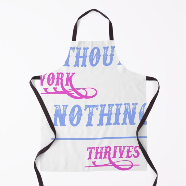 Item preview, without work nothing thrives designed and sold by HM DESIGNERS.