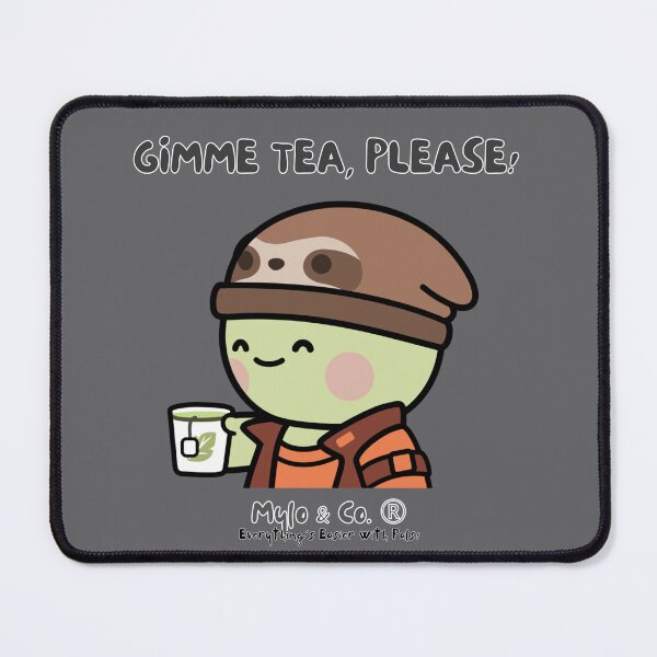 Item preview, NFT Art Gimme Tea, Please! (Mylo and Co.  | #3 of 16)  designed and sold by BlokCHN-Designs.