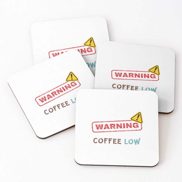 Item preview, Warning Coffee Low Coffee day, Coffee Lover Essential T-Shirt designed and sold by YouSsefHN05.