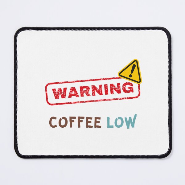 Item preview, Warning Coffee Low Coffee day, Coffee Lover Essential T-Shirt designed and sold by YouSsefHN05.