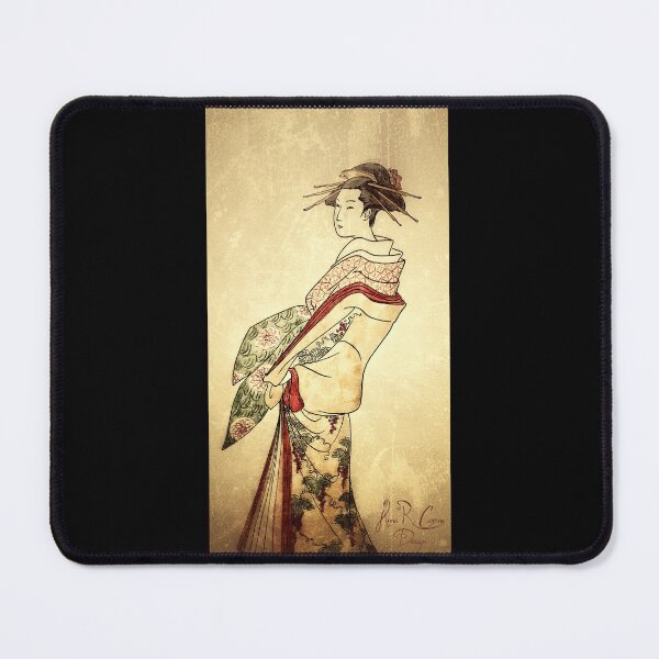 Item preview, Geisha - ukiyo-e print style designed and sold by Anna R. Carrino.