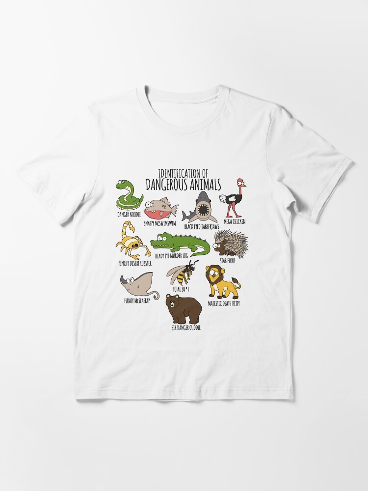 Cute Funny Animal Lover's Identification of Dangerous Animals Cute Funny Animal Lover's Identification of Dangerous Animals