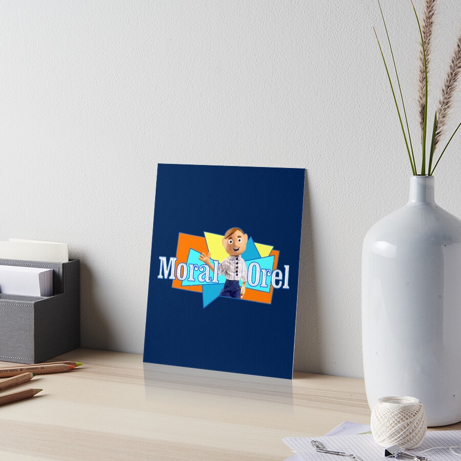 "Moral Orel LOGO " Art Board Print for Sale by PoisonCulttt Redbubble