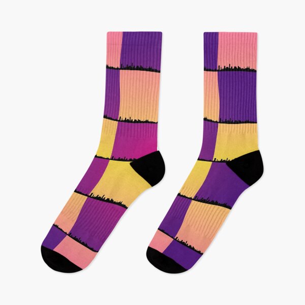 Item preview, Liverpool cityscape sunset gradient pattern designed and sold by Paul Madden.