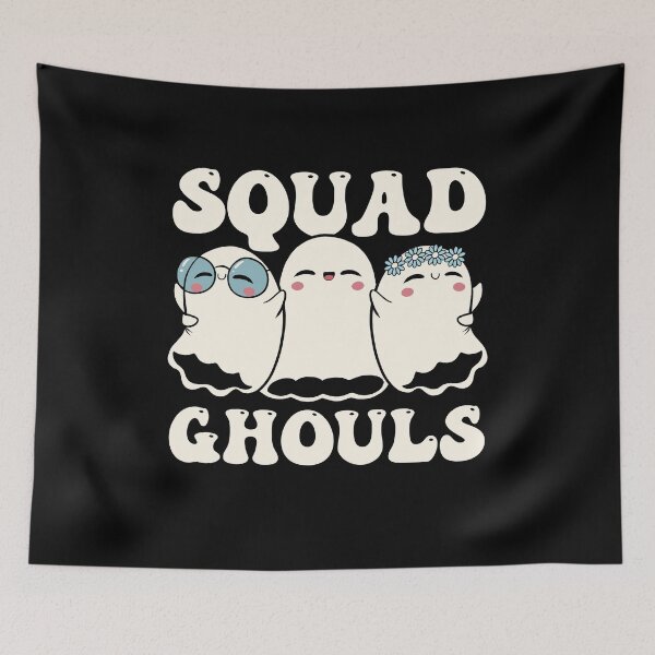 Item preview, Squad Ghouls Halloween Cute Ghosts by Tobe Fonseca designed and sold by Tobe Fonseca®.