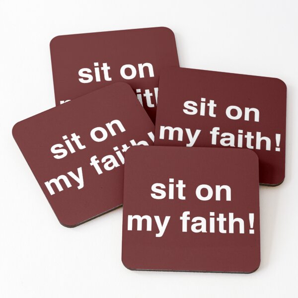 Item preview, sit on my faith! Shirt (Moral Orel)   designed and sold by PoisonCulttt.