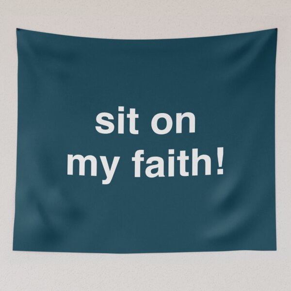 Item preview, sit on my faith! Shirt (Moral Orel)   designed and sold by PoisonCulttt.