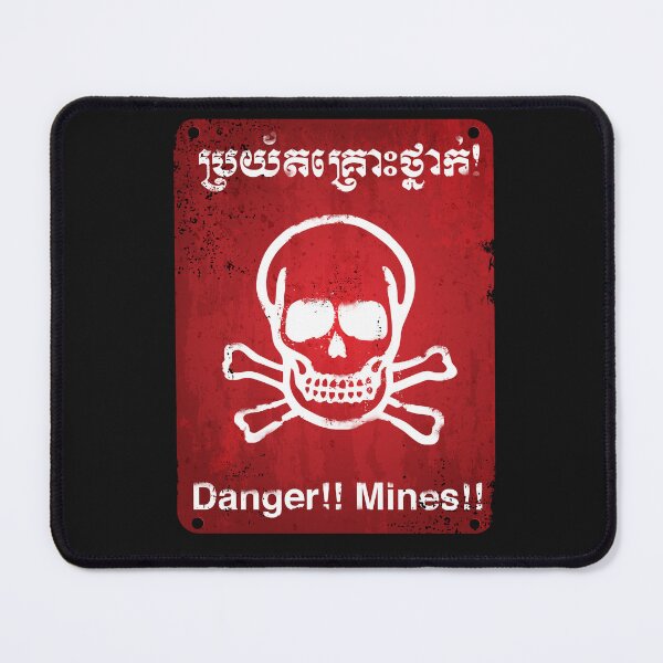 Item preview, Warning Sign - Mines designed and sold by urbancrab.