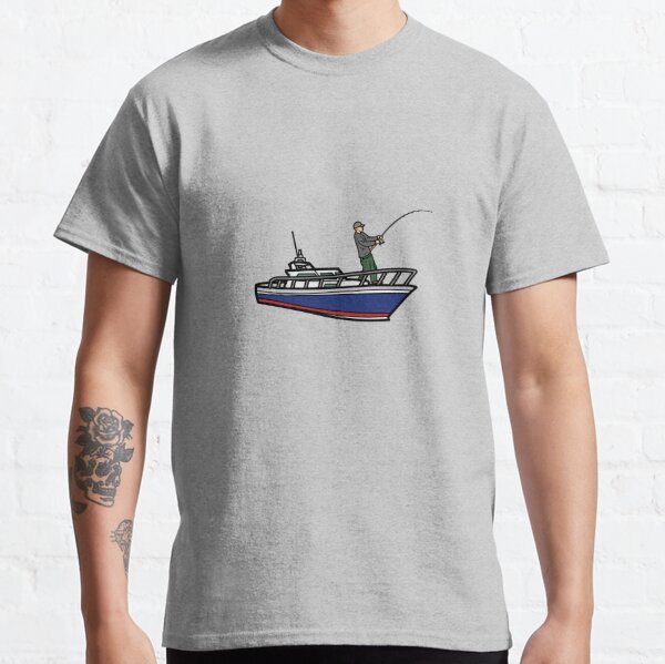 Camisetas: Pesca En Bote