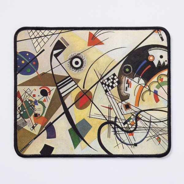 Item preview, HD “Transverse Lines” (1923) by Wassily Kandinsky designed and sold by beoverpowered.