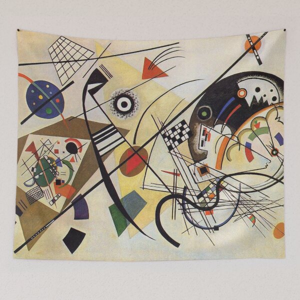 Item preview, HD “Transverse Lines” (1923) by Wassily Kandinsky designed and sold by beoverpowered.