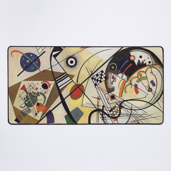 Item preview, HD “Transverse Lines” (1923) by Wassily Kandinsky designed and sold by beoverpowered.